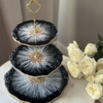 Daisy Cake Dish (Three tier)